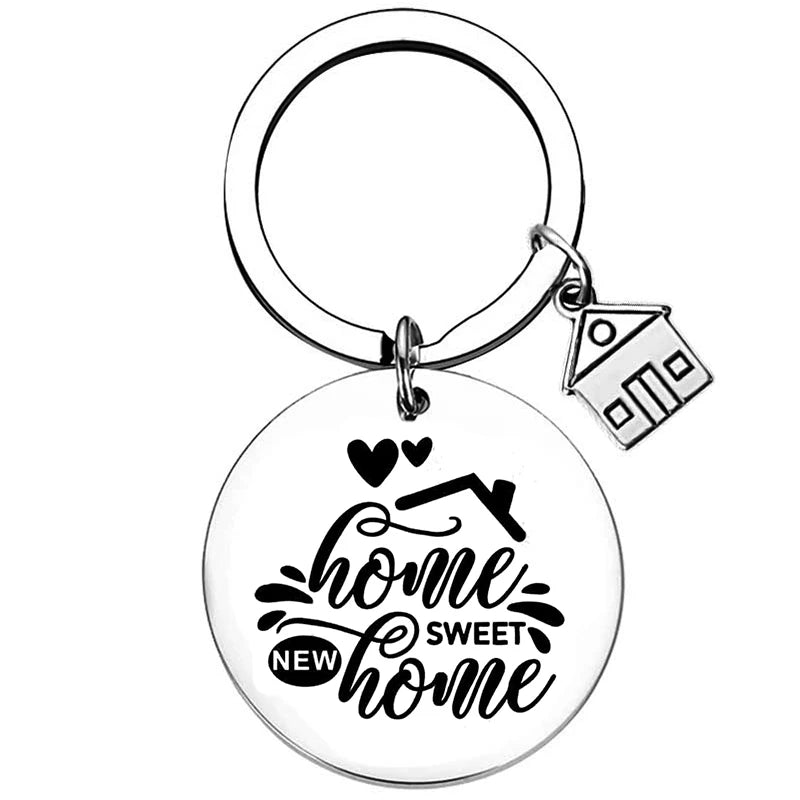 New Home Housewarming Gifts keyrings keychains House Warming Gifts New Home First Home key chains