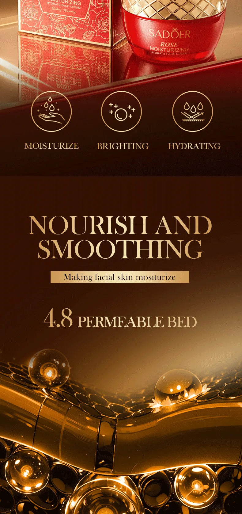 Cream Moisturizer Facial Cream Improve Dry And Rough Skin Cosmetics For Face Cream Skin Care