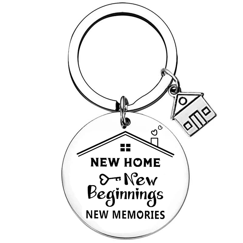 New Home Housewarming Gifts keyrings keychains House Warming Gifts New Home First Home key chains