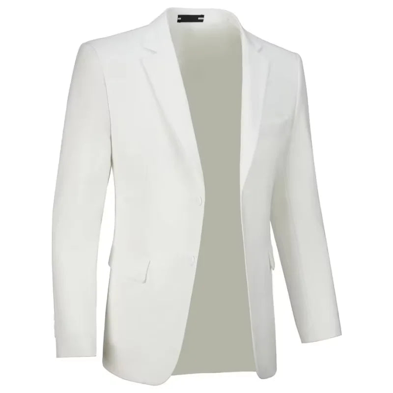 Men's fitted suit - Casual bright single-breasted jacket | Party, formal coat suitable for daily wedding banquets