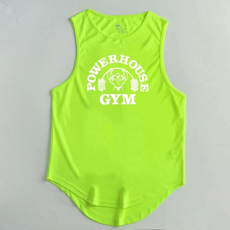 Men's Tops Tanks & Camis Basketball Clothing Tank Top Bodybuilding Mesh Gym T-shirt Man Singlets T-shirts Fitness Wear Tees
