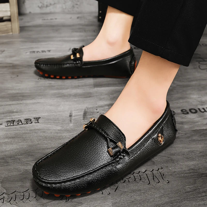 Mens Dress Shoes Men's Formal Leather Shoes for Men Elegant Casual Business Social Male Shoe Wedding Party Shoes Driving Shoe