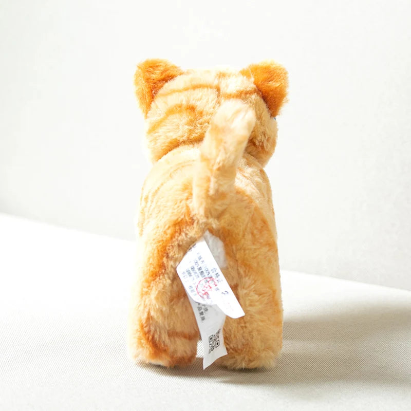 Smiling, Fun, Cute Kitten Makes You Happy Plush Toys 8-inch Cat Plush Toys