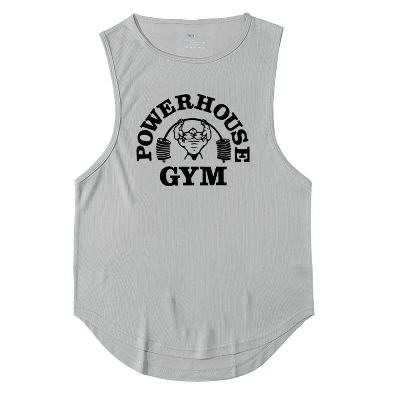 Men's Tops Tanks & Camis Basketball Clothing Tank Top Bodybuilding Mesh Gym T-shirt Man Singlets T-shirts Fitness Wear Tees