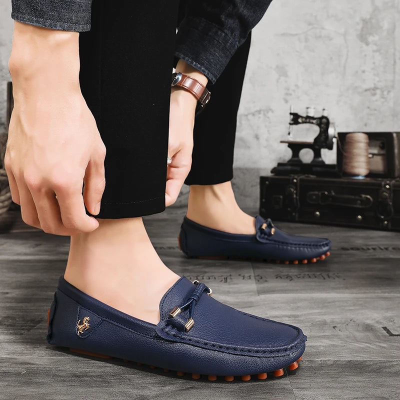 Mens Dress Shoes Men's Formal Leather Shoes for Men Elegant Casual Business Social Male Shoe Wedding Party Shoes Driving Shoe