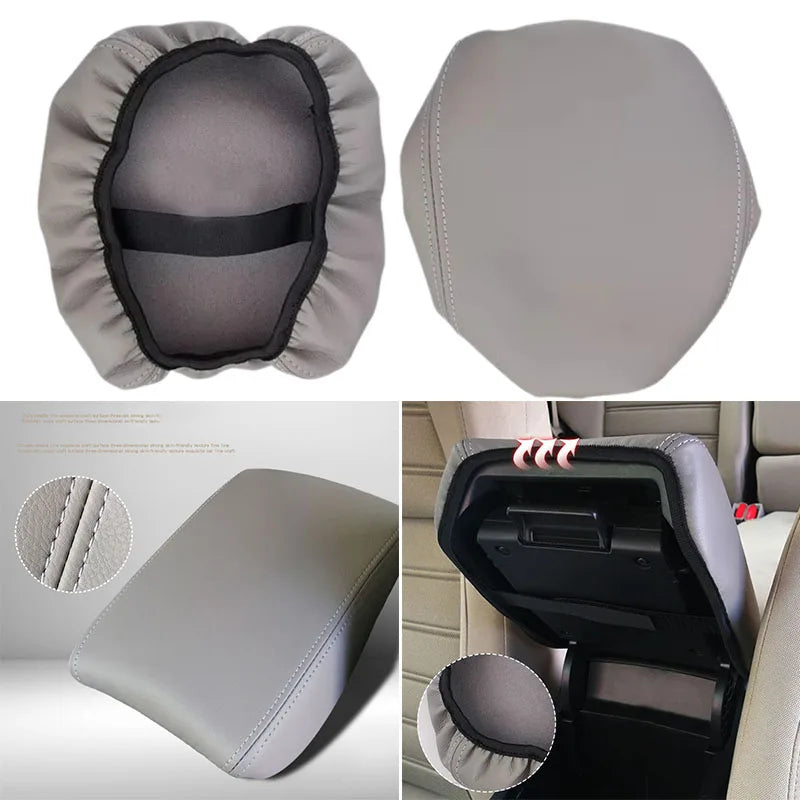 For Honda CRV 2018 Accessories CR-V 2017 2019 2020 2021 Car Center Console Armrest Box Cover Leather Protective Cover Trim