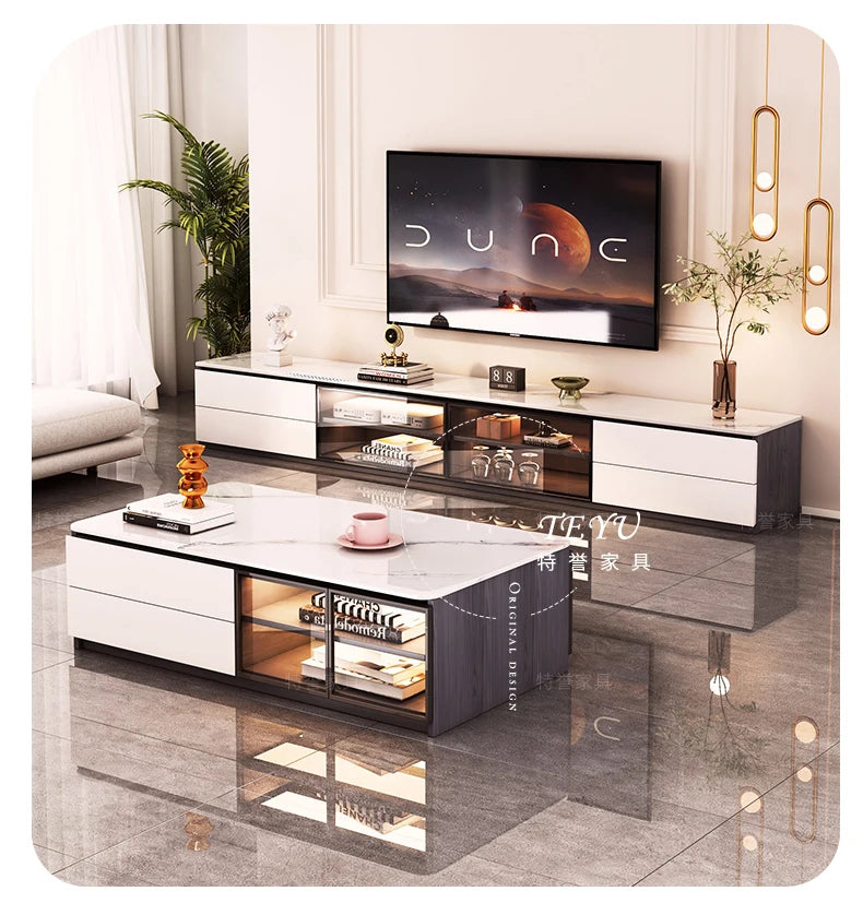 Modern Wood TV Stand