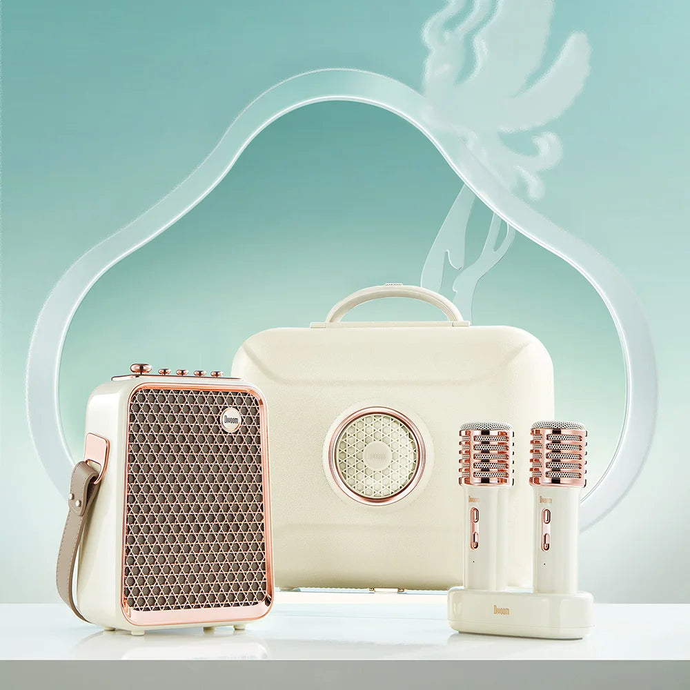Divoom SongBird-HQ Portable Bluetooth Speaker Home Home Ktv Sound Set Home Karaoke Speakers Microphone Karaoke Microphone