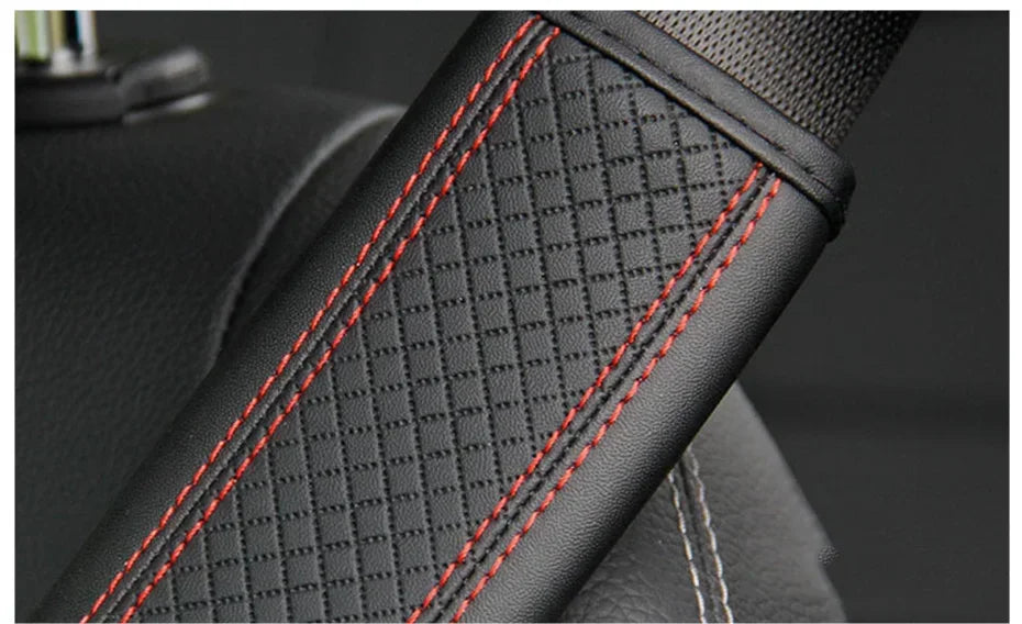 Car Accessories, Seat Belt Shoulder Protection, PU Leather Seat Belt Protective Cover, Comfortable And Breathable Car Supplies