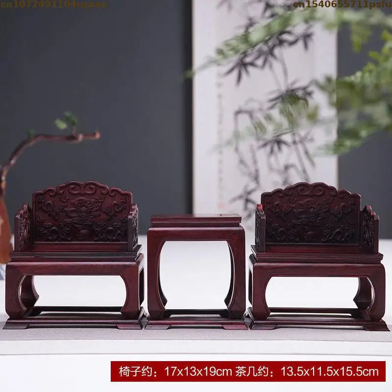 Miniature Antique Furniture Mini Table Models Chinese Handicrafts Doll Houses TV Movie Photographed Scene Retro Furniture Props