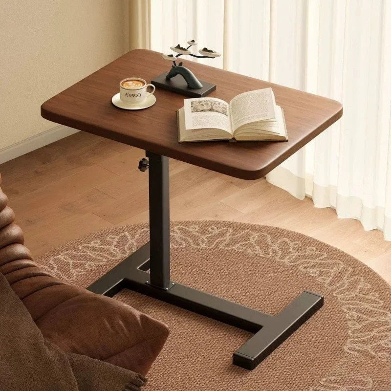 Mobile Bedside Table Household Office Desk Bedroom Folding Tables Student Dormitory Elevating Computer Desk Movable Workbench