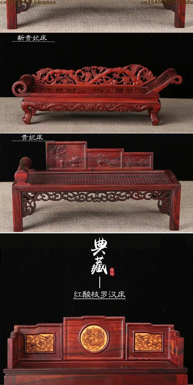 Miniature Antique Furniture Mini Table Models Chinese Handicrafts Doll Houses TV Movie Photographed Scene Retro Furniture Props