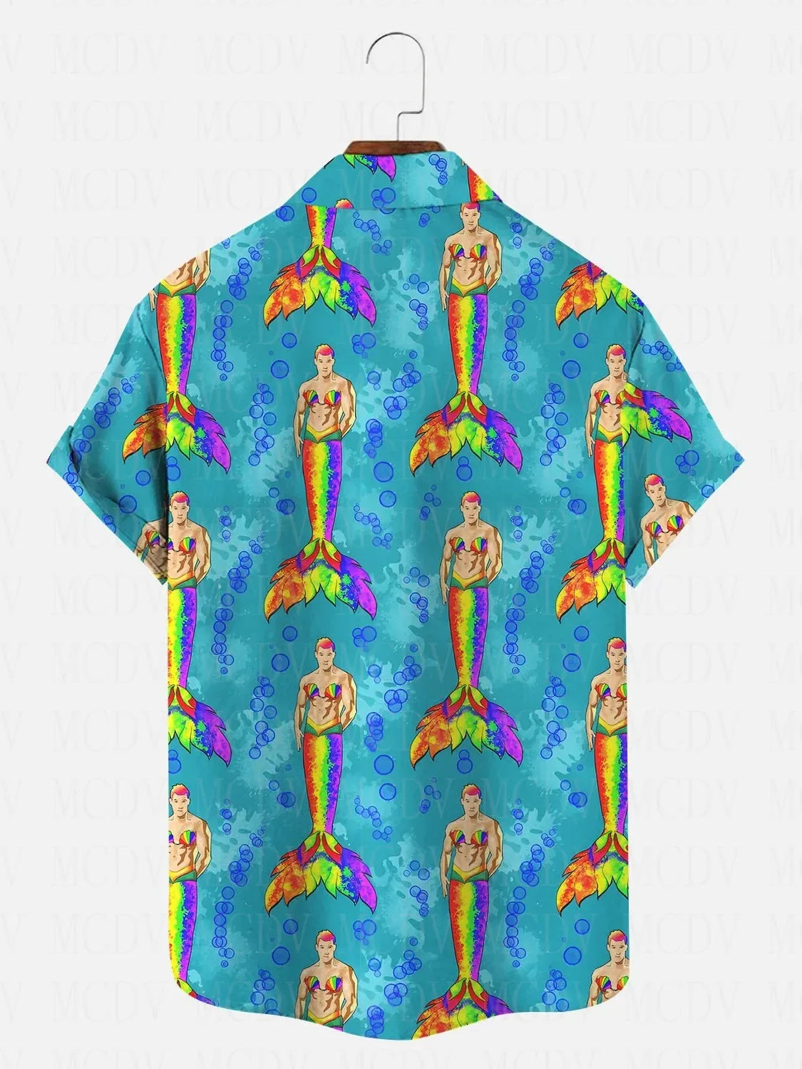 Bear Pride Flag Printed Shirt Hawaiian Shirts Summer Women For Men Tops