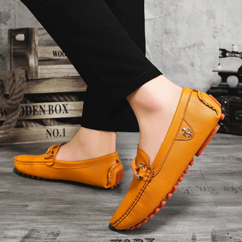 Mens Dress Shoes Men's Formal Leather Shoes for Men Elegant Casual Business Social Male Shoe Wedding Party Shoes Driving Shoe