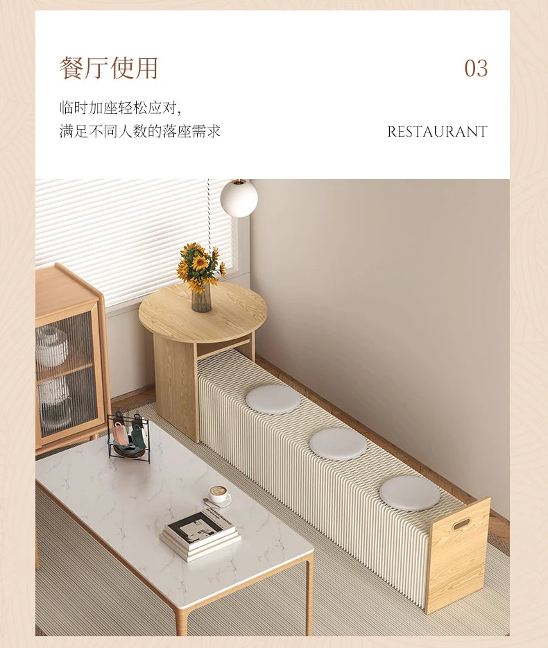 Foldable Screen partition apartment coffee table bench lazy sofa hair stool corrugated low stool organ paper bench furniture