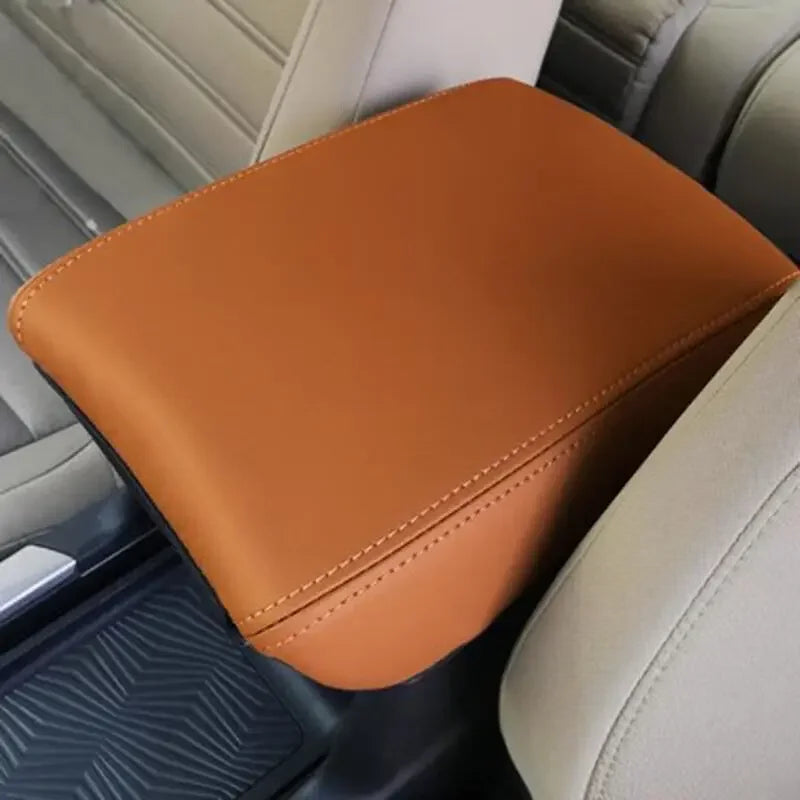 For Honda CRV 2018 Accessories CR-V 2017 2019 2020 2021 Car Center Console Armrest Box Cover Leather Protective Cover Trim