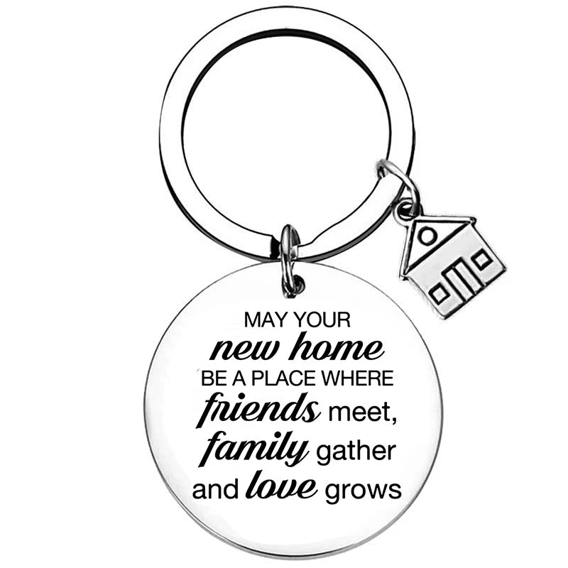 New Home Housewarming Gifts keyrings keychains House Warming Gifts New Home First Home key chains