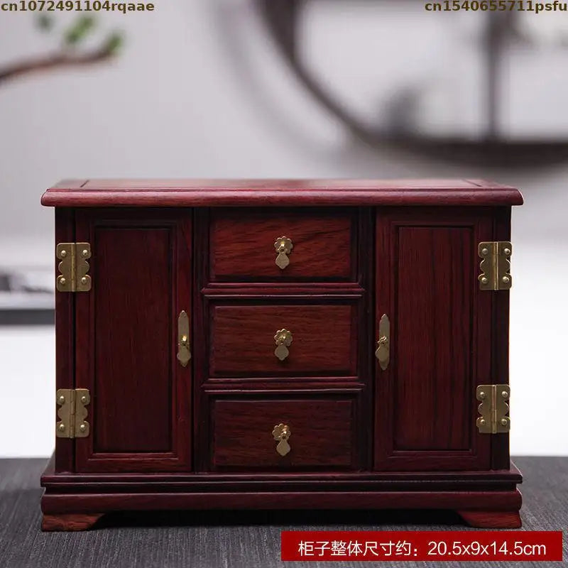 Miniature Antique Furniture Mini Table Models Chinese Handicrafts Doll Houses TV Movie Photographed Scene Retro Furniture Props