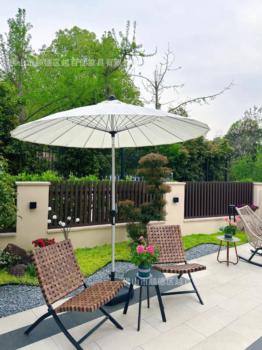 Cross-border outdoor mid-column outdoor sun camping courtyard leisure B & B garden