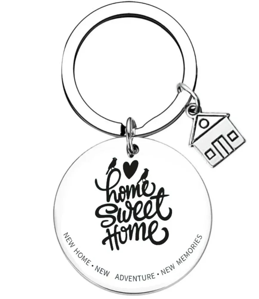 New Home Housewarming Gifts keyrings keychains House Warming Gifts New Home First Home key chains