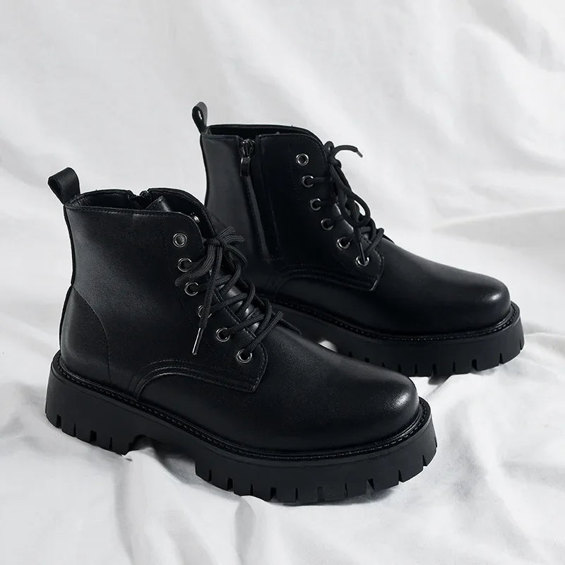 Tactical Boots Men Man Shoes Work and Safety Shoes Dress Booty Man High Heel Ankle Boots Mens Shoe Casual Sneakers Men's Boot