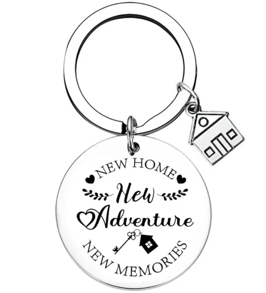 New Home Housewarming Gifts keyrings keychains House Warming Gifts New Home First Home key chains
