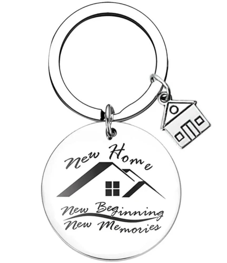 New Home Housewarming Gifts keyrings keychains House Warming Gifts New Home First Home key chains