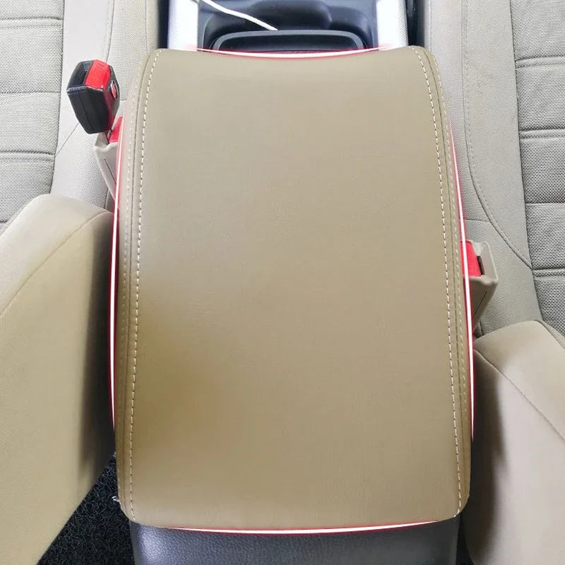 For Honda CRV 2018 Accessories CR-V 2017 2019 2020 2021 Car Center Console Armrest Box Cover Leather Protective Cover Trim