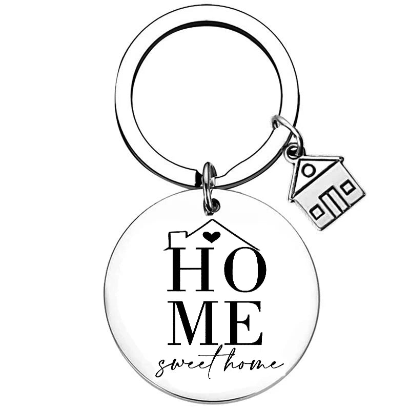 New Home Housewarming Gifts keyrings keychains House Warming Gifts New Home First Home key chains