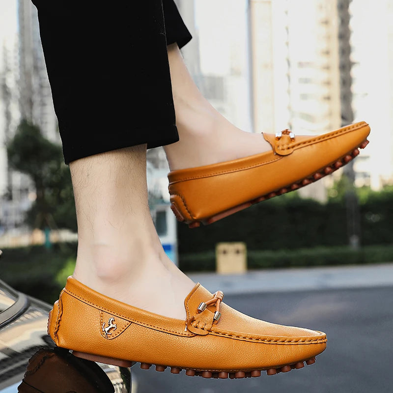 Mens Dress Shoes Men's Formal Leather Shoes for Men Elegant Casual Business Social Male Shoe Wedding Party Shoes Driving Shoe