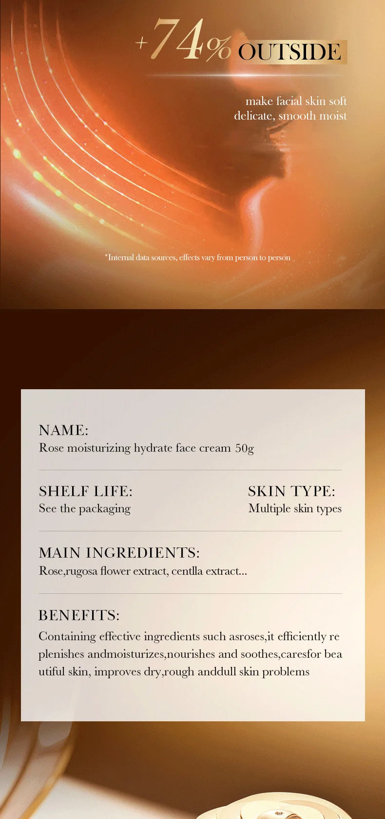Cream Moisturizer Facial Cream Improve Dry And Rough Skin Cosmetics For Face Cream Skin Care