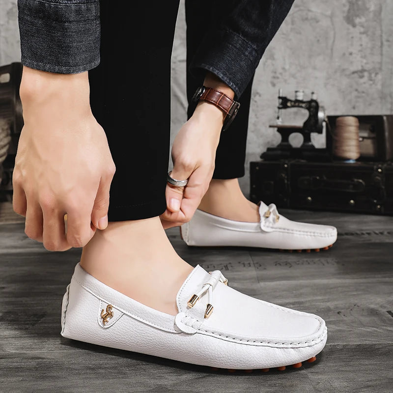 Mens Dress Shoes Men's Formal Leather Shoes for Men Elegant Casual Business Social Male Shoe Wedding Party Shoes Driving Shoe