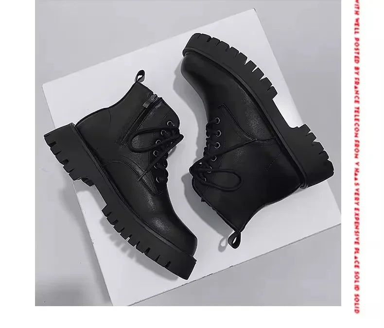 Tactical Boots Men Man Shoes Work and Safety Shoes Dress Booty Man High Heel Ankle Boots Mens Shoe Casual Sneakers Men's Boot