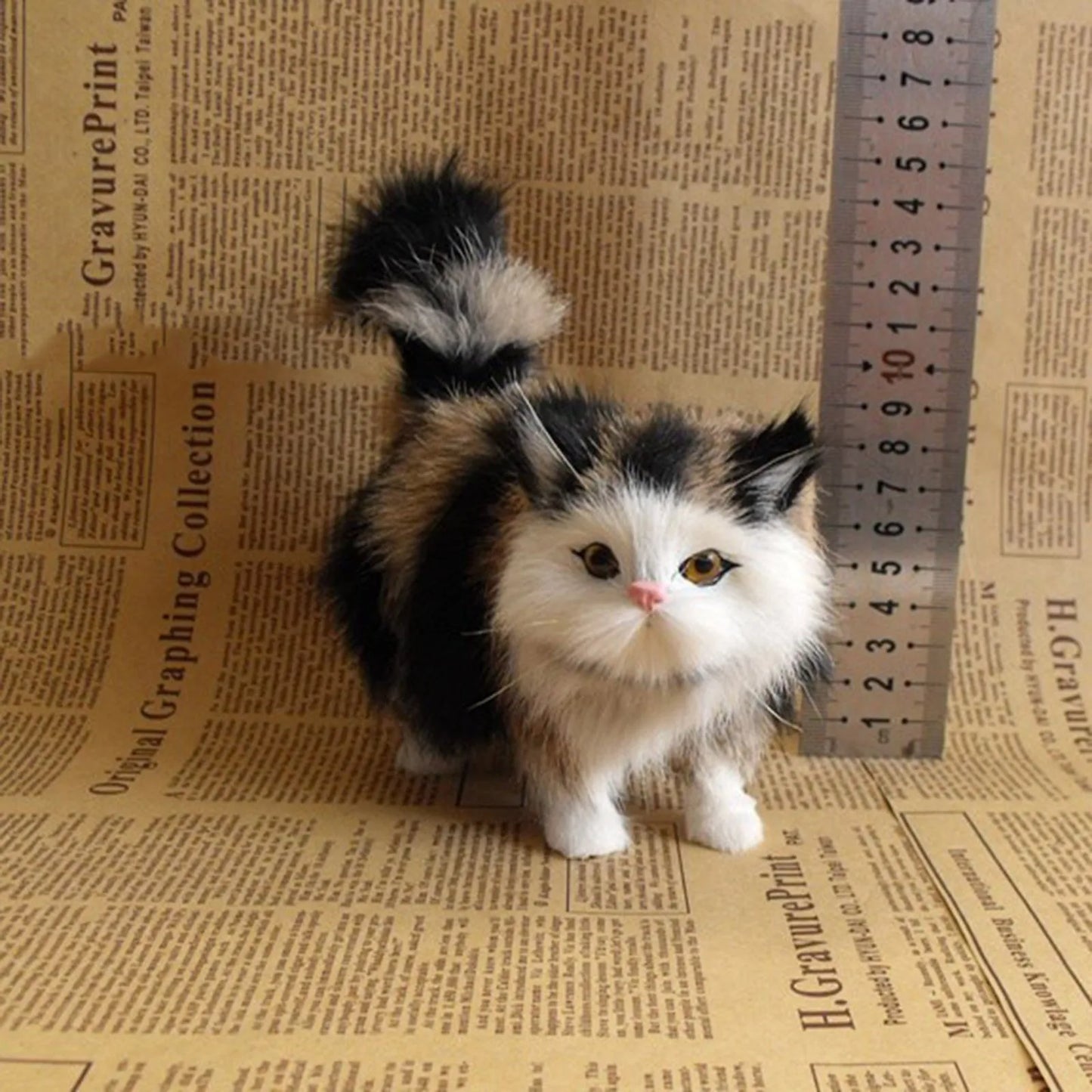 Simulation Cat Toys Plush Toys Simulation Models Children'S Gifts Cadeaux InvitéS هدايا