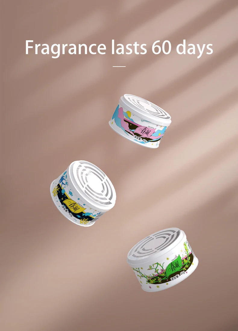 3PCS Home freshener Car Air Freshener Home Deodorizing Solid Scent Lavender Fragrance Flavors Home Decor Accessories