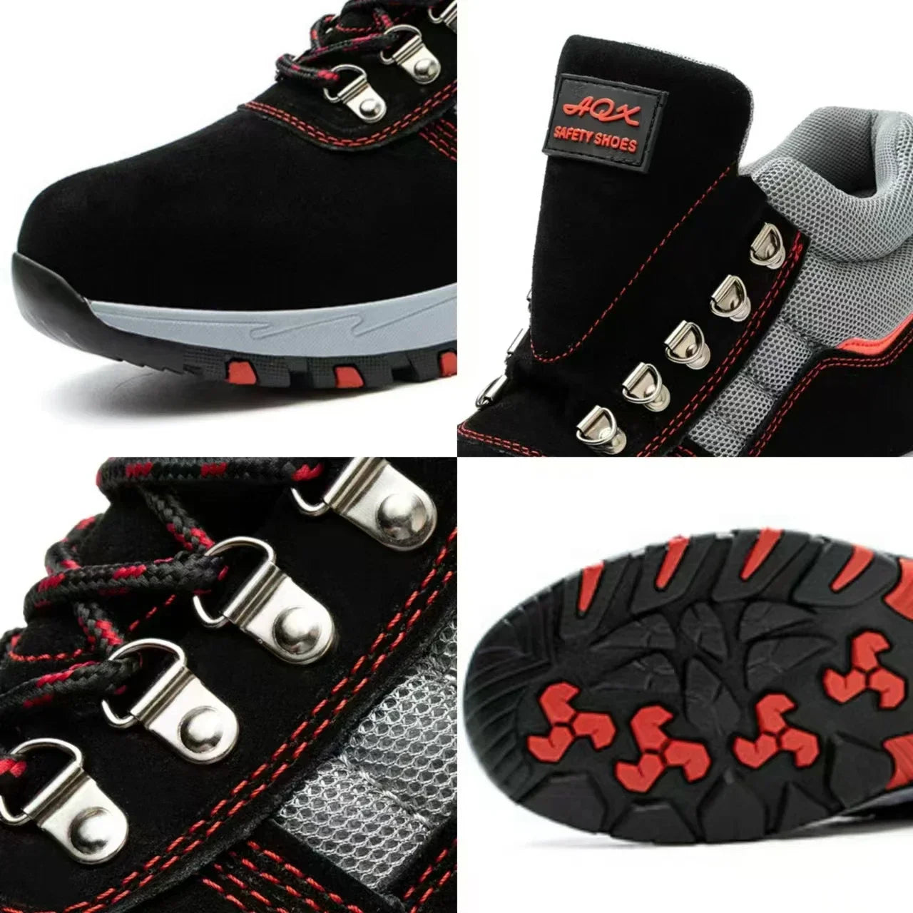 High Quality Men Safety Boots Work Boots Steel Toe Shoes Puncture-Proof Male Boot Winter Boots Warm Safety Botines for Men Botas