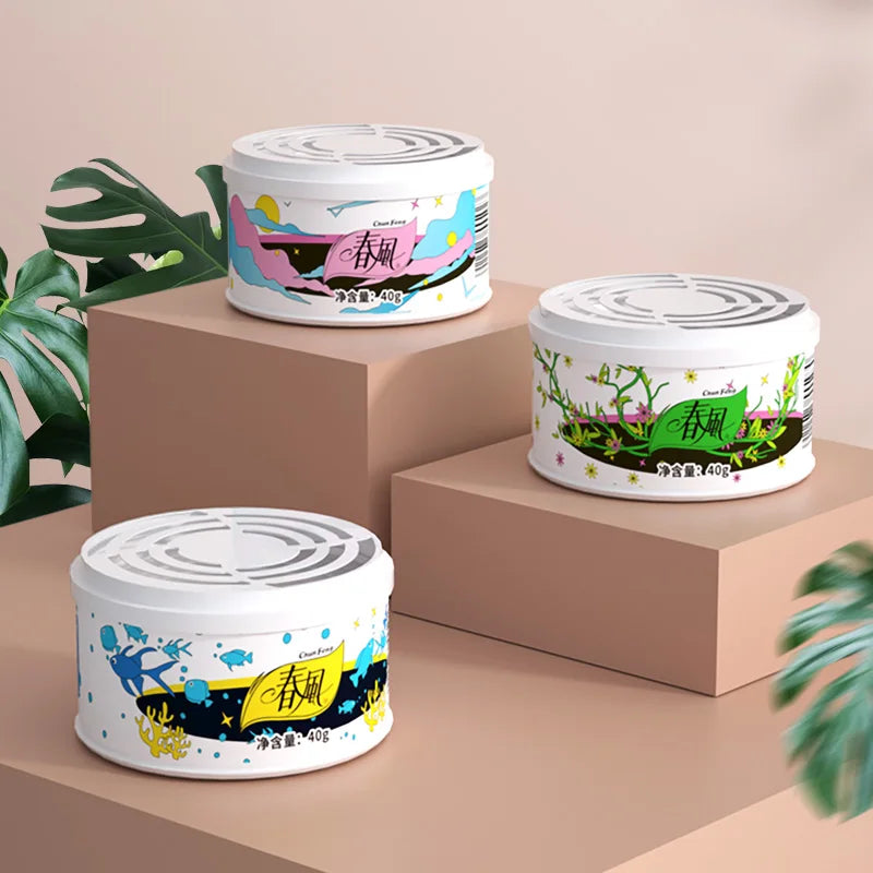 3PCS Home freshener Car Air Freshener Home Deodorizing Solid Scent Lavender Fragrance Flavors Home Decor Accessories