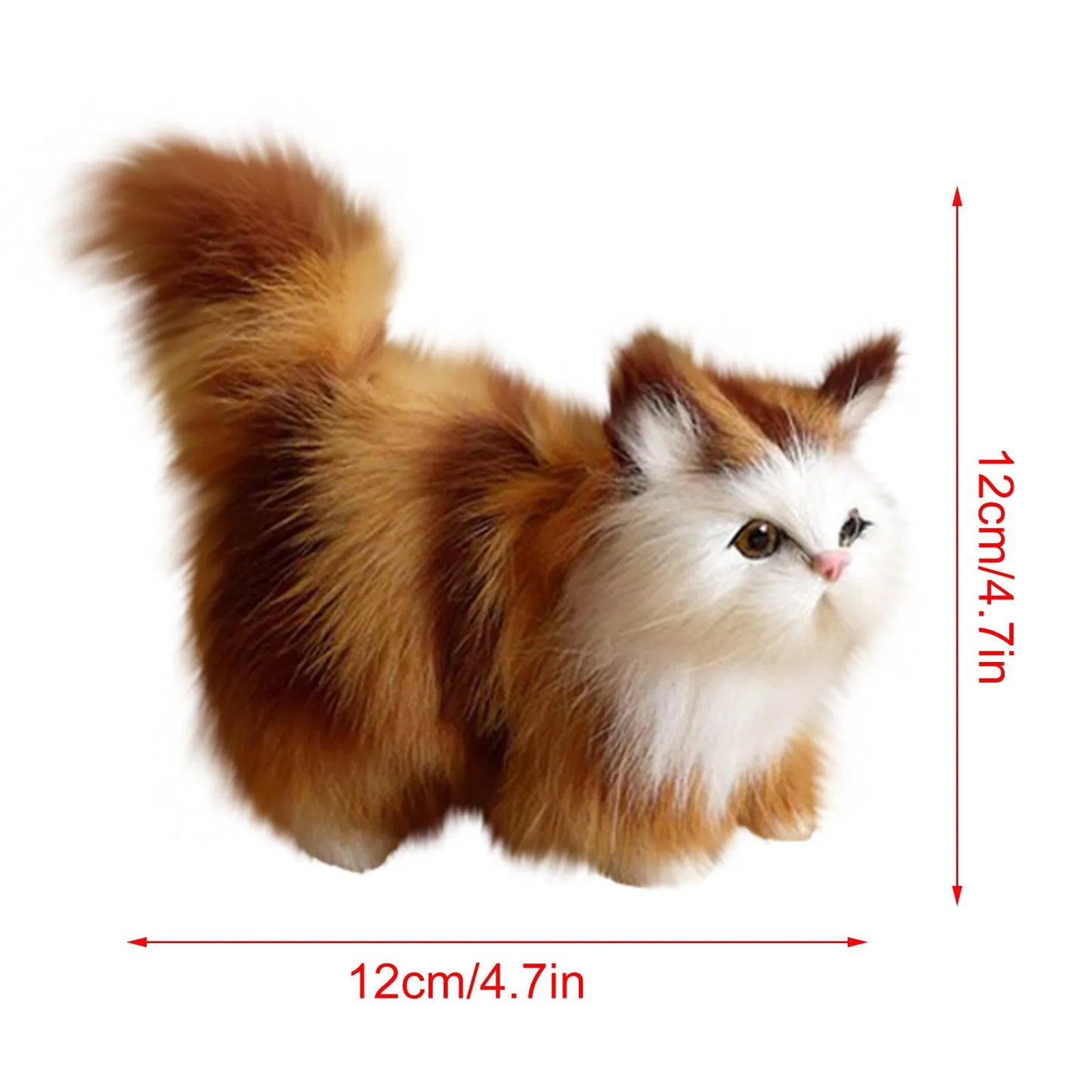 Simulation Cat Toys Plush Toys Simulation Models Children'S Gifts Cadeaux InvitéS هدايا