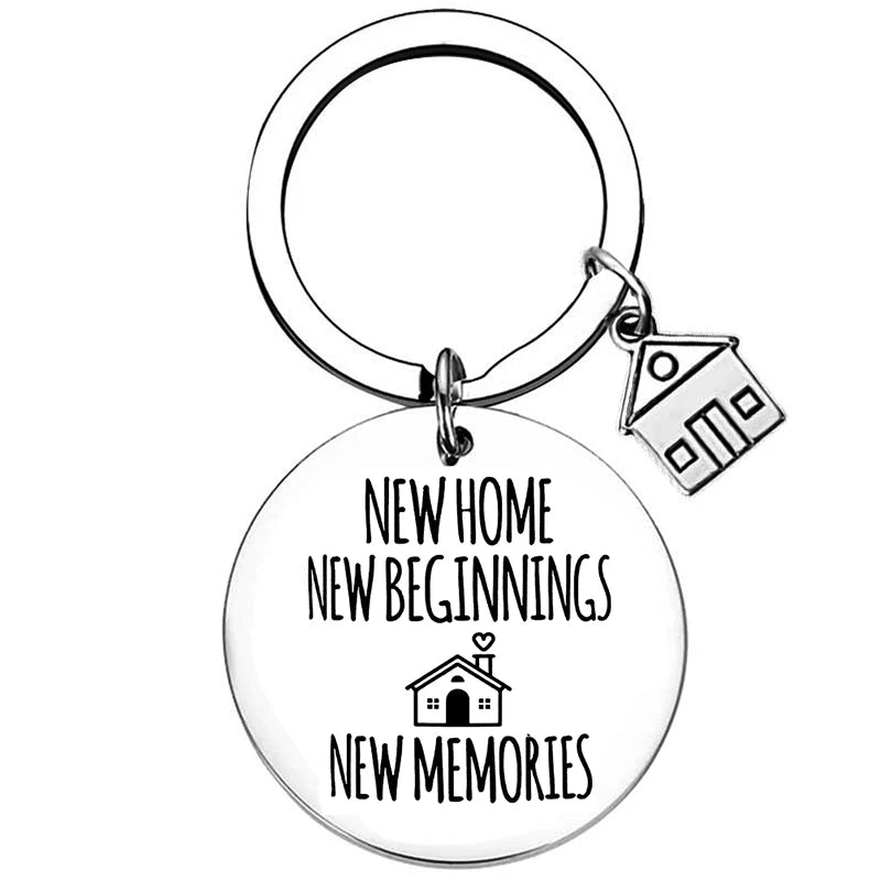 New Home Housewarming Gifts keyrings keychains House Warming Gifts New Home First Home key chains