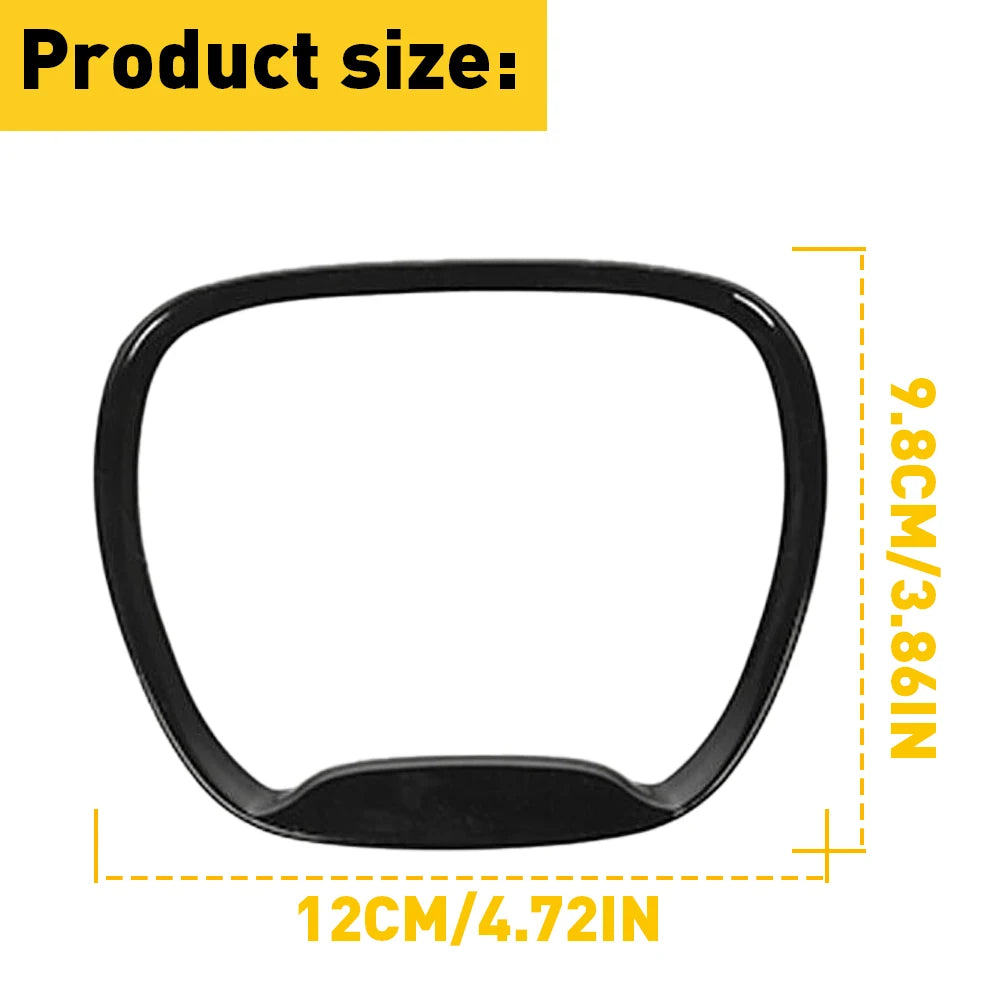 For Dodge Charger Challenger Durango 2015 2016 2017 2018 2019 2021 2022 Accessories Car Steering Wheel Frame Trim Cover