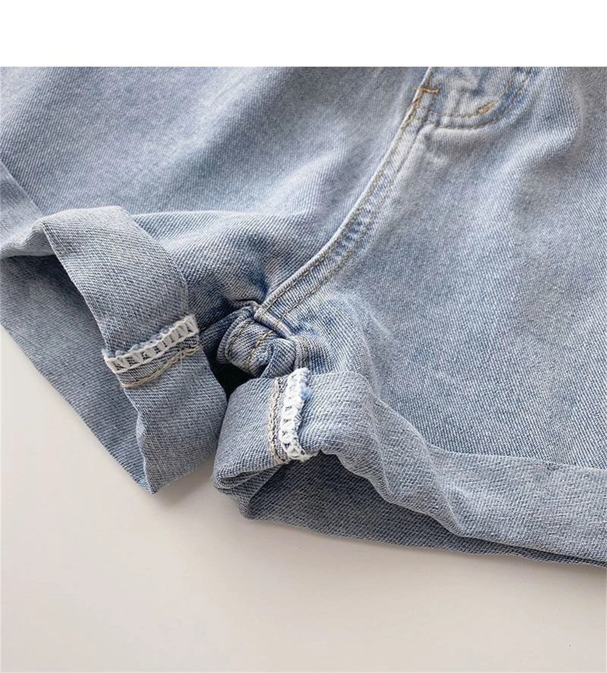 Women High Waist Denim Shorts Sexy Girl Spring Summer New In Short Jeans Wide Leg A Line Y2K Hot Pants Cowboy Casual Streetwear