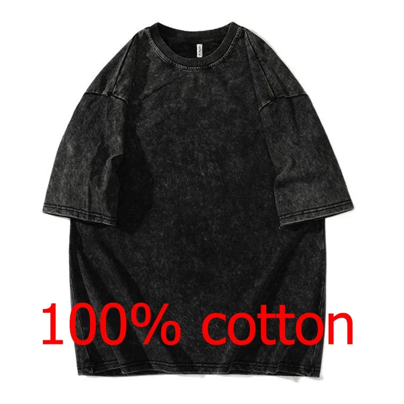 LEGIBLE Summer Men T Shirt Short Sleeve Casual Cotton Oversized T-shirt Men Tops Tees