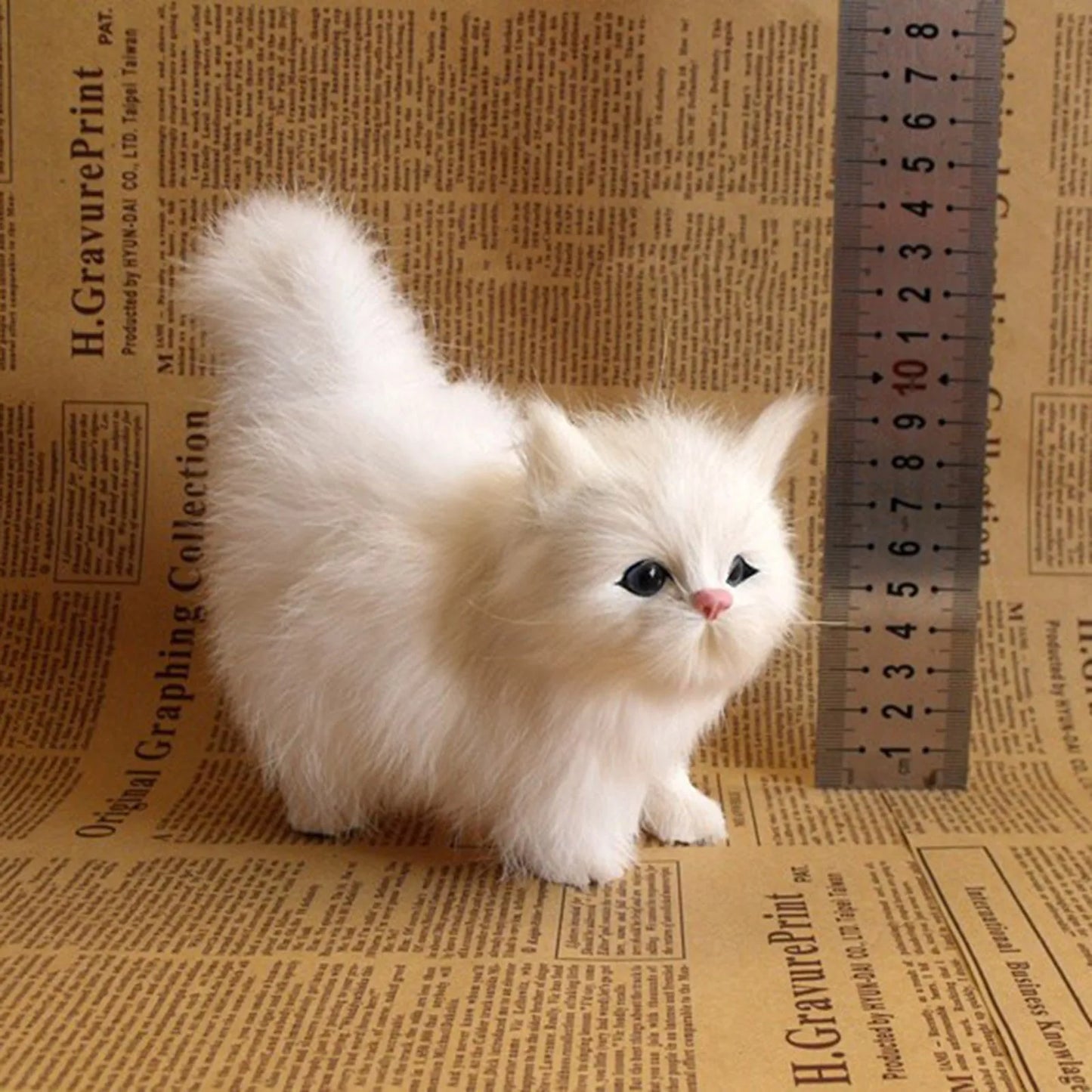 Simulation Cat Toys Plush Toys Simulation Models Children'S Gifts Cadeaux InvitéS هدايا