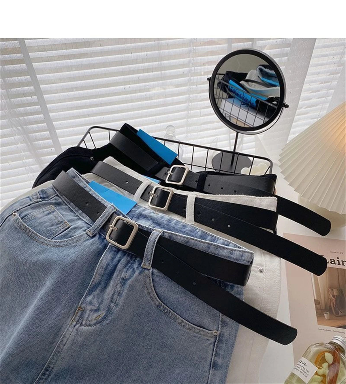 Women High Waist Denim Shorts Sexy Girl Spring Summer New In Short Jeans Wide Leg A Line Y2K Hot Pants Cowboy Casual Streetwear
