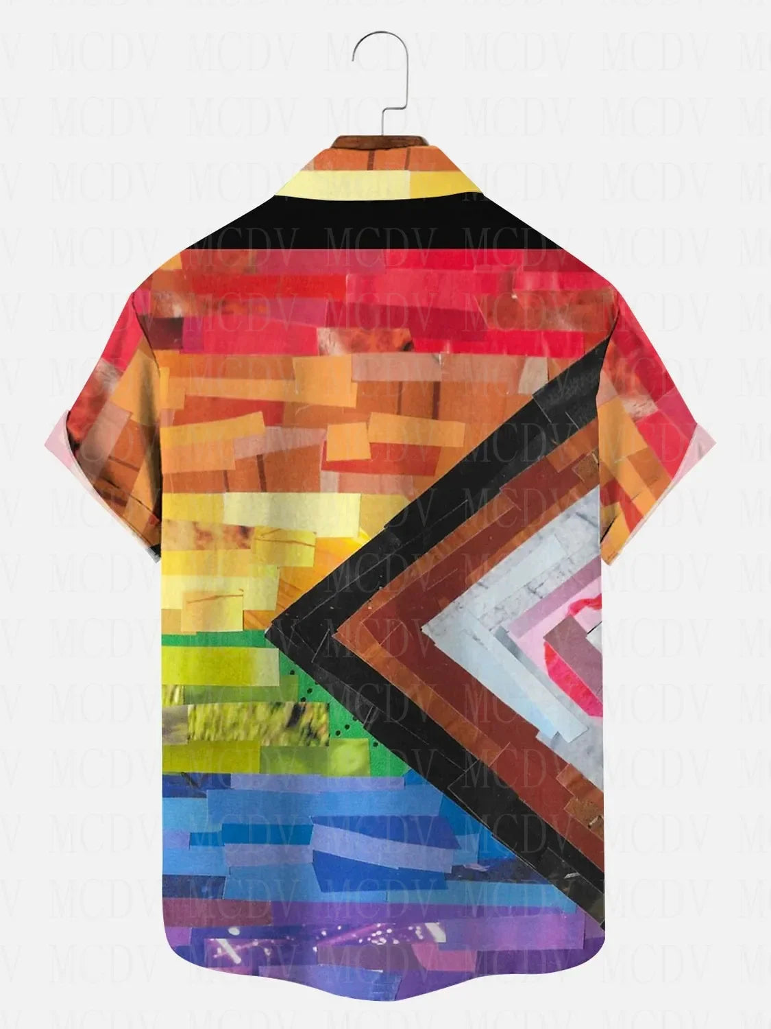 Bear Pride Flag Printed Shirt Hawaiian Shirts Summer Women For Men Tops