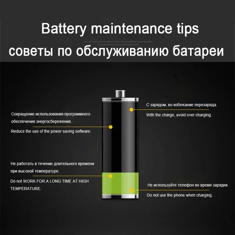 Battery For iPhone 6 6S 5 5S SE 6P 6SP 7 7Plus 8 8Plus X XR XS 11 SE2 4 4G 4S Pro MAX Replacement Batteria + Free Tools