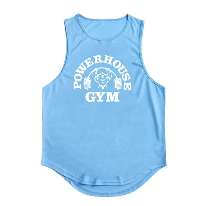 Men's Tops Tanks & Camis Basketball Clothing Tank Top Bodybuilding Mesh Gym T-shirt Man Singlets T-shirts Fitness Wear Tees