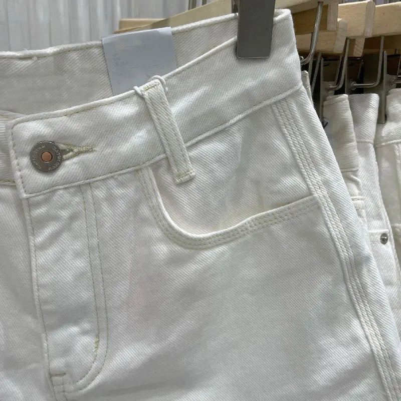 Korean A-Line Summer Denim Shorts