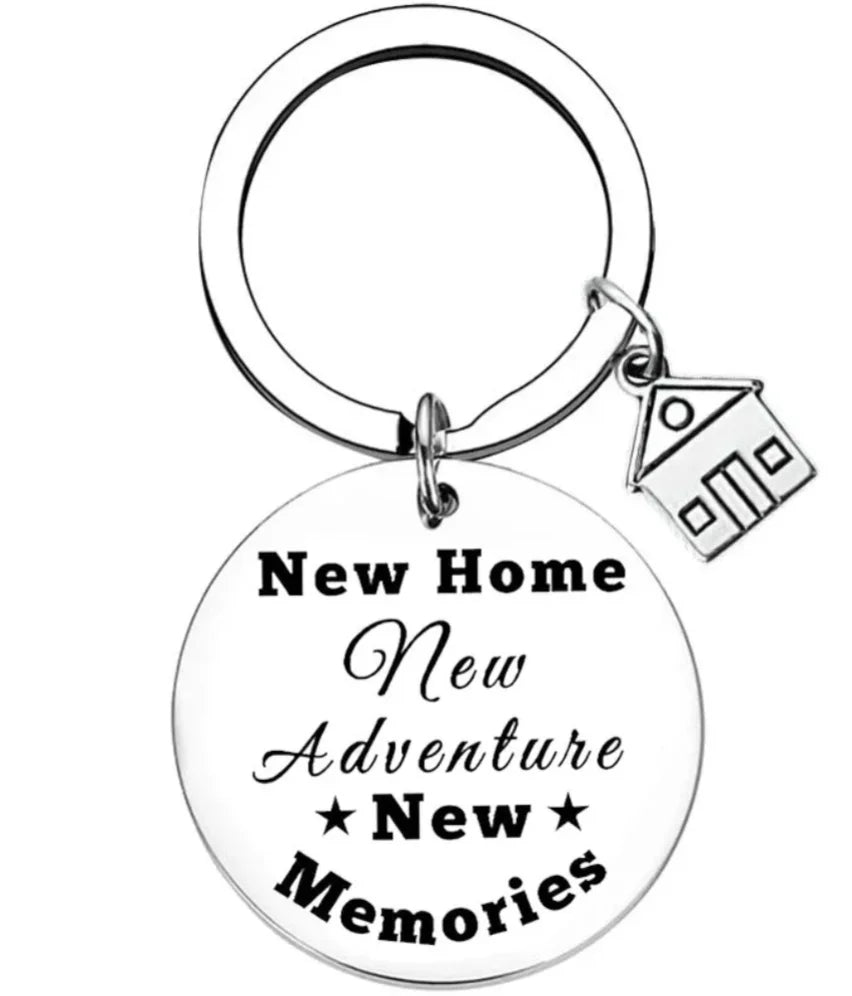 New Home Housewarming Gifts keyrings keychains House Warming Gifts New Home First Home key chains