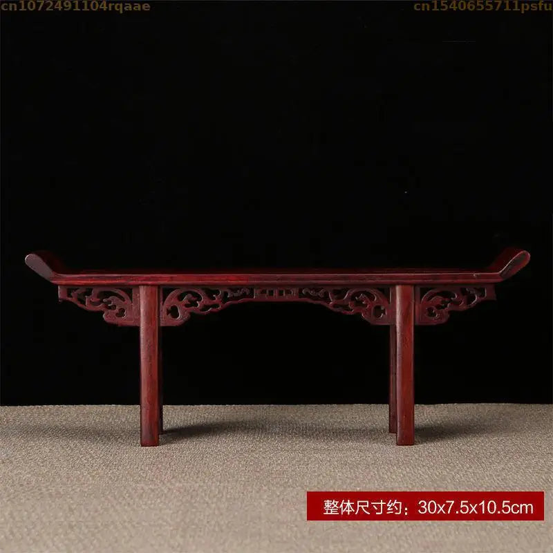 Miniature Antique Furniture Mini Table Models Chinese Handicrafts Doll Houses TV Movie Photographed Scene Retro Furniture Props